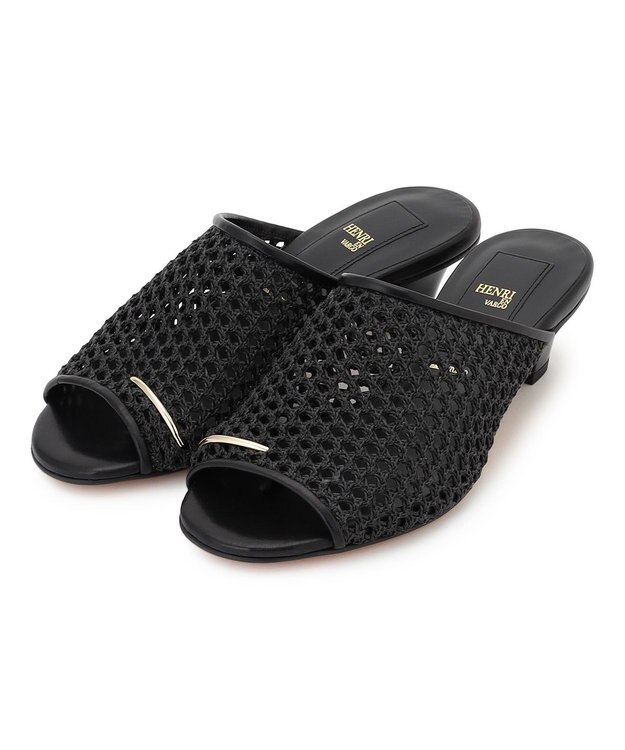 BEIGE， 【一部店舗限定】HENRI EN VARGO / SONIA メッシュミュール Black