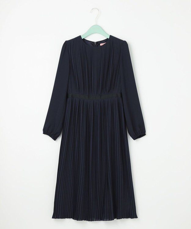 TOCCA 【洗える！】STAIRWAY ドレス ネイビー系