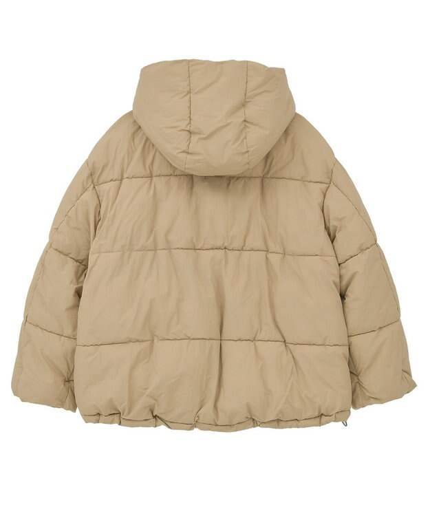 Green Parks ライトファイバーフーディブルゾン Beige