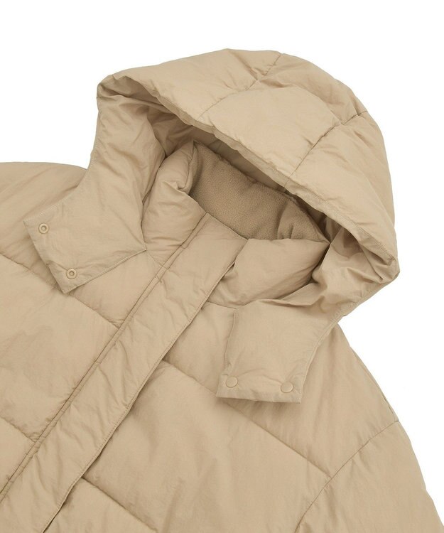 Green Parks ライトファイバーフーディブルゾン Beige