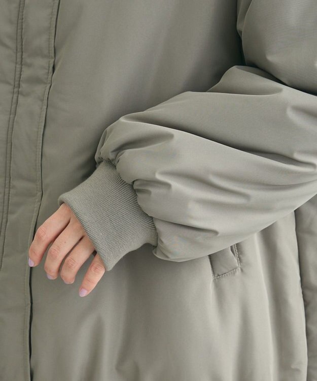 Green Parks ・ｓｗｉｎｇ　ｂｙ　モンスターパーカーコート Khaki