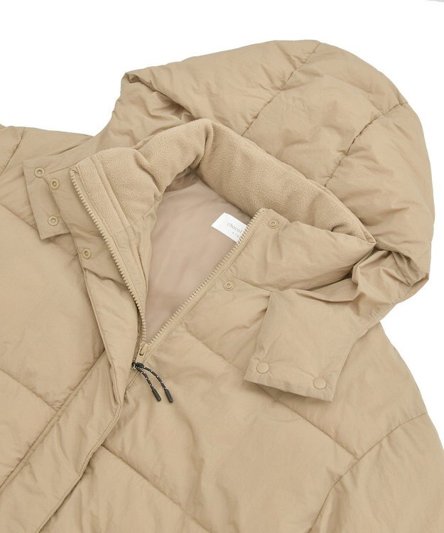 Green Parks ライトファイバーフーディブルゾン Beige