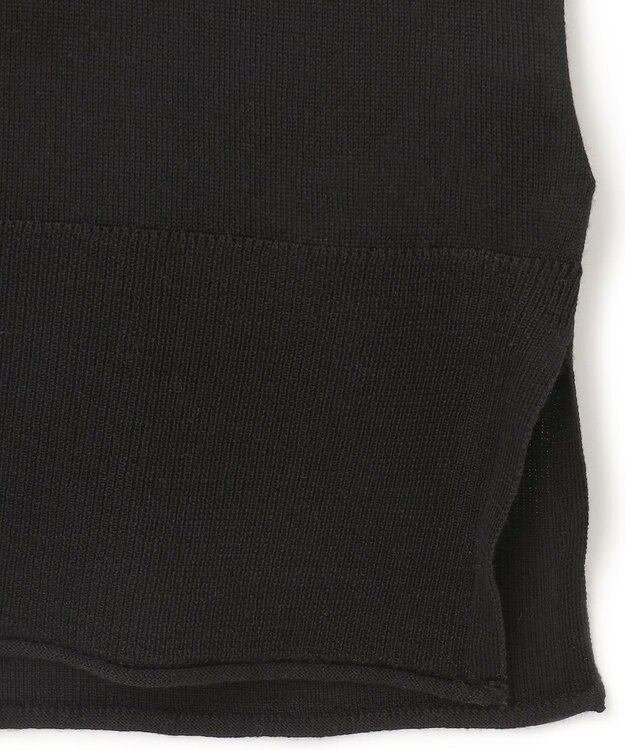 JOSEPH スーパーファインメリノシルク　Vネックニット Black