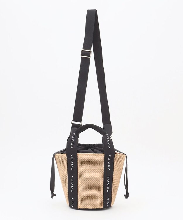 TOCCA 【WEB＆一部店舗限定】DANCING TOCCA SUMMER TOTE かごバッグ ブラック系