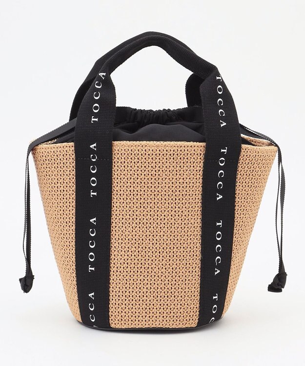 TOCCA 【WEB＆一部店舗限定】DANCING TOCCA SUMMER TOTE かごバッグ ブラック系