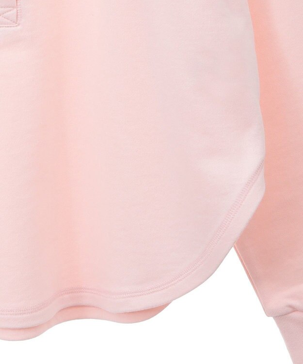 AMERICAN HOLIC ヘンリーネックラウンドミニ裏毛プルオーバー Light Pink