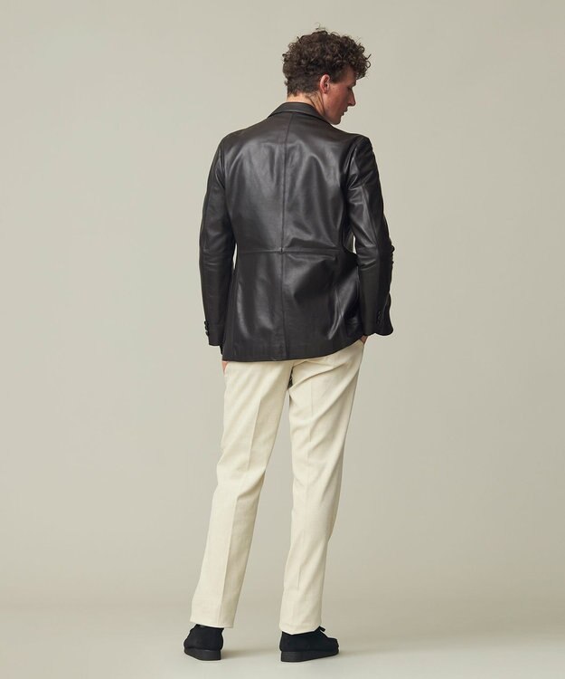 J.PRESS MEN 【Handyeing】コーデュロイ パンツ アイボリー系