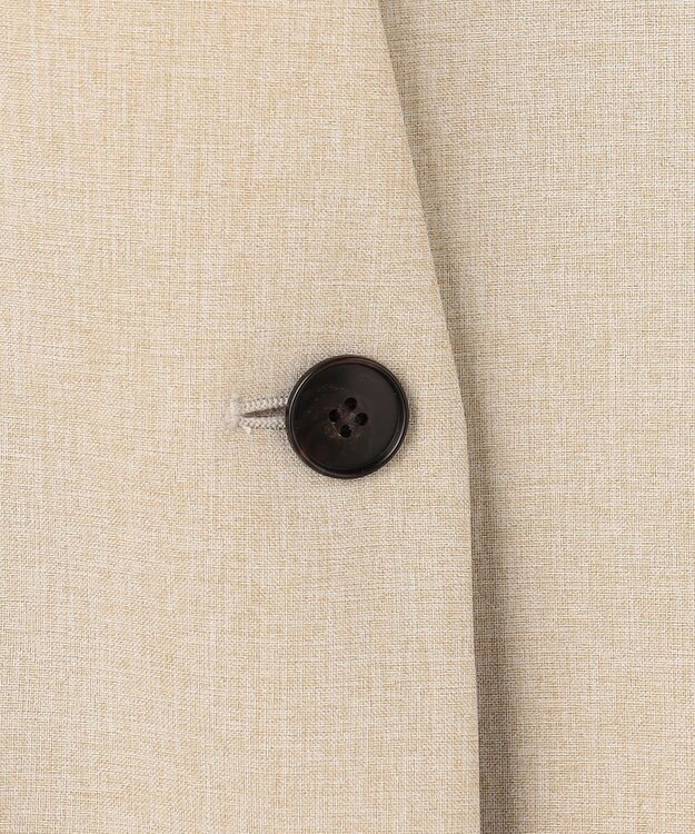 uncrave ウォッシャブルドライサップ ジレ シャンブレーベージュ