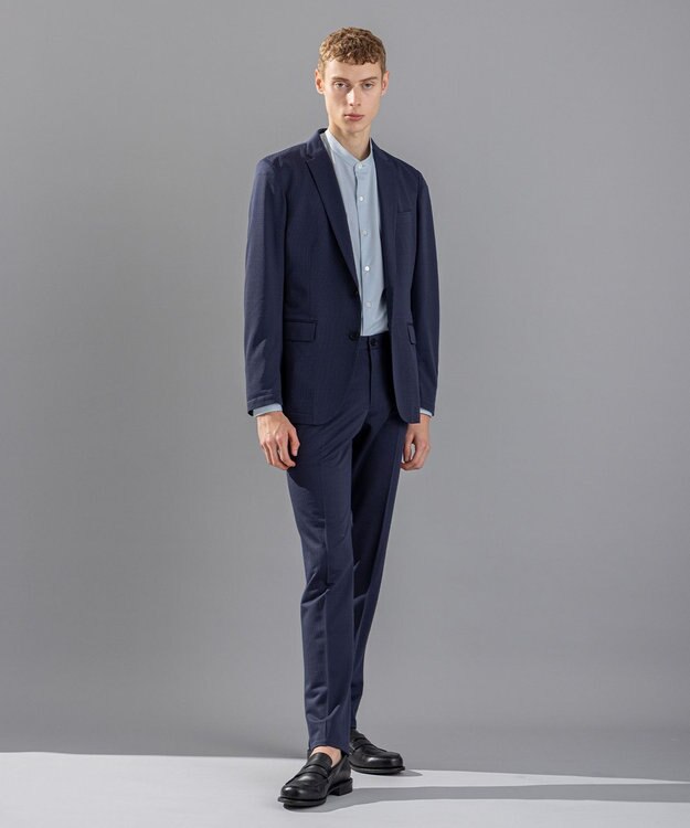 JOSEPH HOMME エアジャガードジャージー　ジャケット ネイビー系