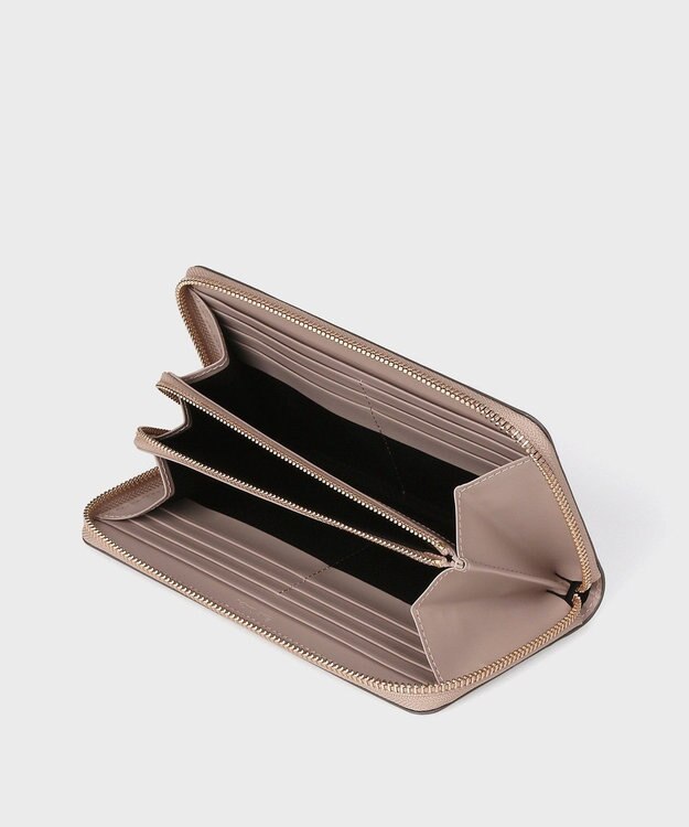 Paul Smith マーケトリースワールラビット 長財布 グレイッシュベージュ