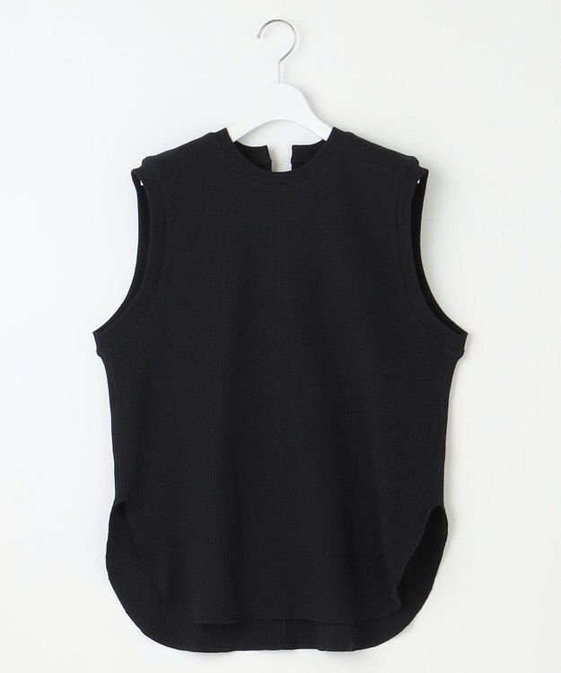 23区 【SACRA】ベアワッフル カットソー ブラック系