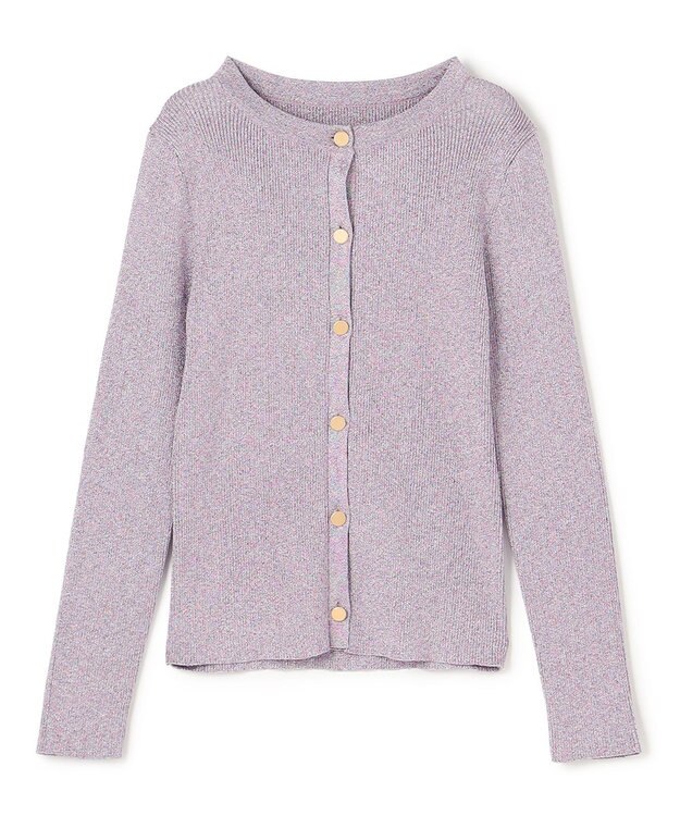 TOCCA SPARKLE TOUCH KNIT カーディガン [新色]ライラック系