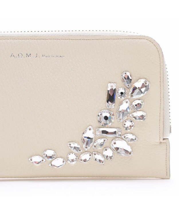A.D.M.J. 【牛革】モーツァルト/スワロフスキー・クリスタル付オーガナイザーパース MOON