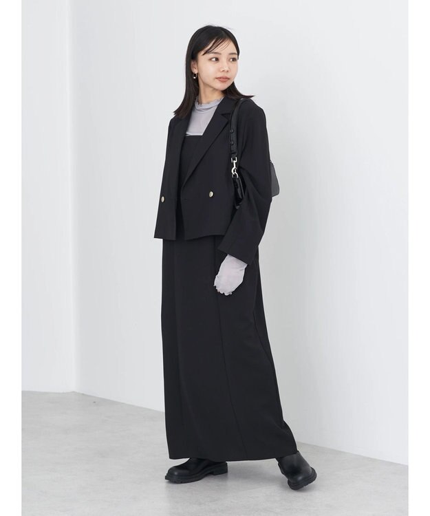 earth music&ecology キャミワンピース Black