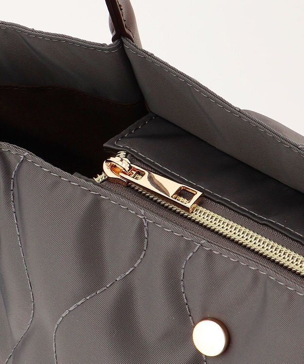 LA BAGAGERIE 【MONICA】キルティングトートバッグ グレー