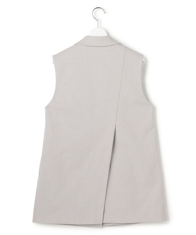 ICB L 【先行予約】LooseWeave バックスリットジレ トープ