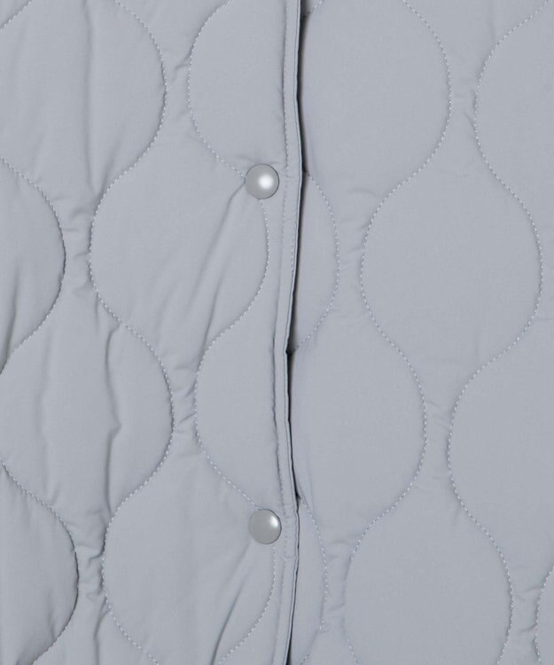 WEGO キルティングブルゾン ライトグレー