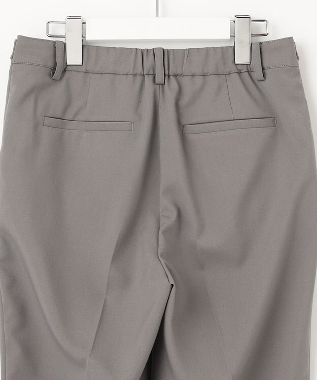 J.PRESS LADIES 【洗える】トロストレッチ テーパード パンツ ブラウン系