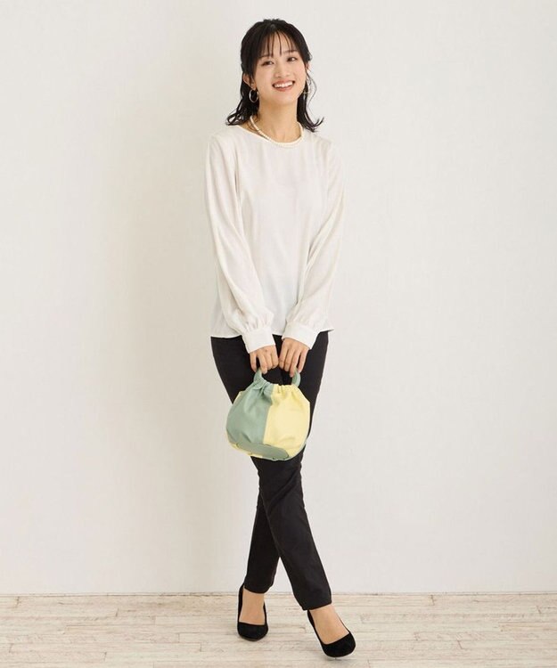 ROOTOTE 0655【直営店限定】ベビールー.クランプリー.2トーン-A 01：ミントイエロー