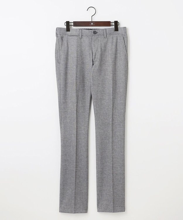 JOSEPH ABBOUD 【ストレッチ/セットアップ/弱撥水】フランネル ジャージ パンツ ライトグレー系