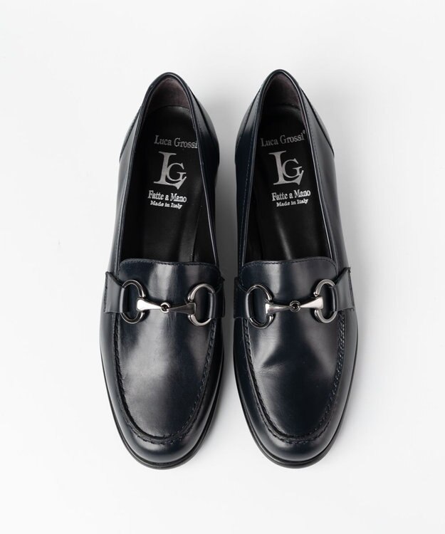 BONTRE 【LucaGrossi/ルカグロッシ】ビットローファー ネイビー