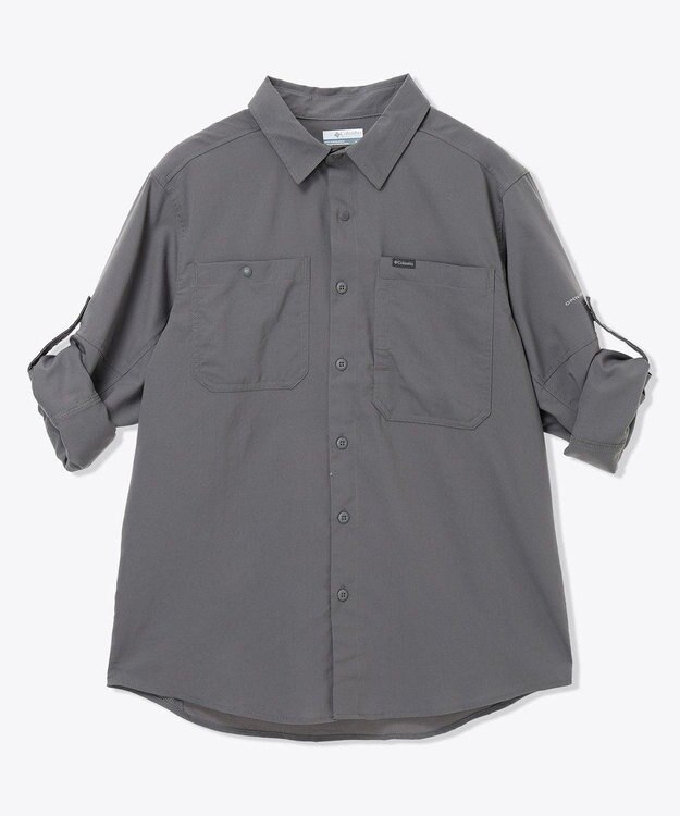 Columbia Columbia/ シルバーリッジユーティリティIIロングスリーブシャツ /コロンビア City Grey