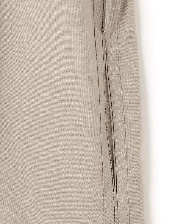 ICB L 【WEB＆一部店舗限定】SerikaWorsted  トレンチコート ベージュカーキ系