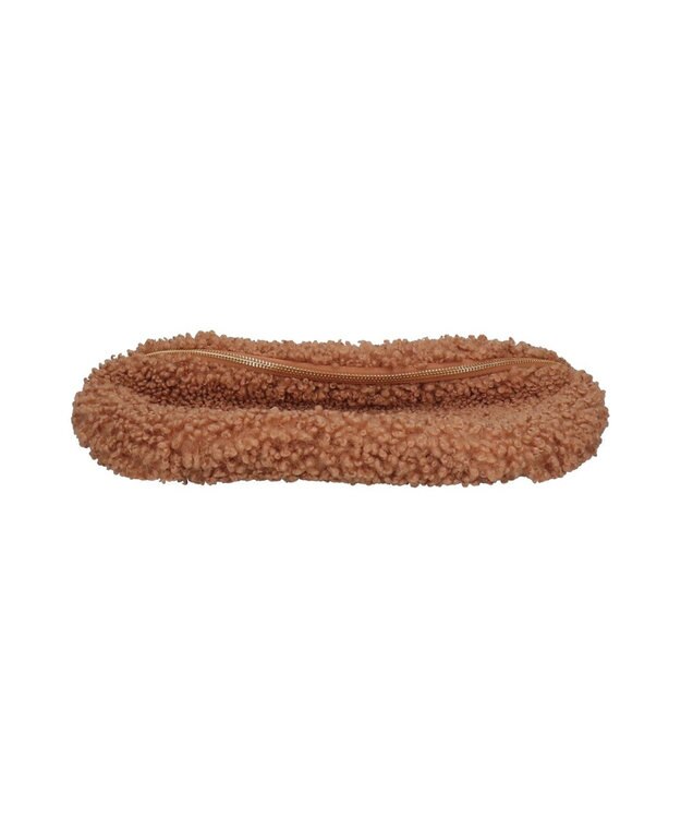 INTER-CHAUSSURES 【ANDREA CARDONE】レザーストラップボアショルダーバッグ ライトブラウン雑材