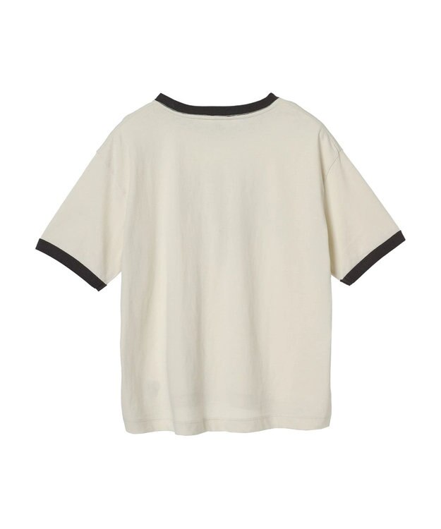 AMERICAN HOLIC リンガーロゴプルオーバー① Ivory