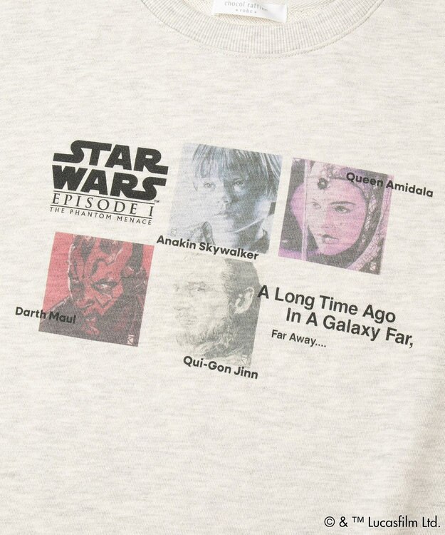 Green Parks ＳＴＡＲ　ＷＡＲＳ／プリントスウェット Oatmeal