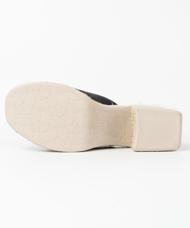 gaimo 【GAIMO/ガイモ】プレーンジュート厚底サンダル/KALA-US ブラック