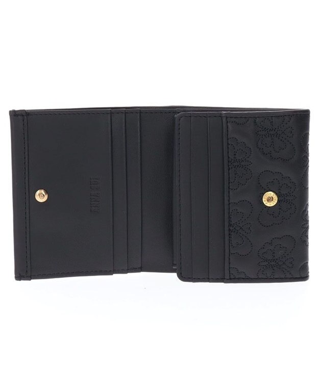 ANNA SUI チェイス BOX二つ折り財布 クロ