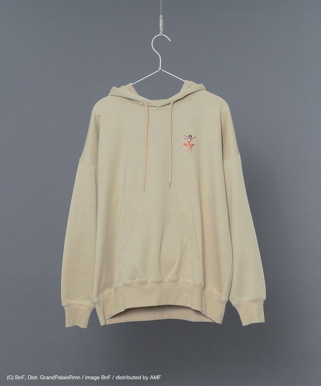 CRAFT STANDARD BOUTIQUE アートコラボ【ジュール・シェレ】パーカー Gray Beige