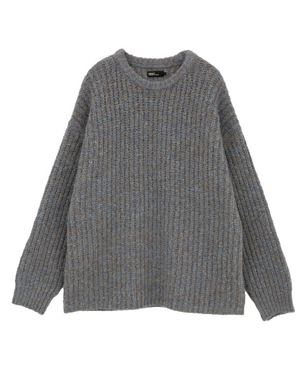 CRAFT STANDARD BOUTIQUE チャンキーニットプルオーバー Blue