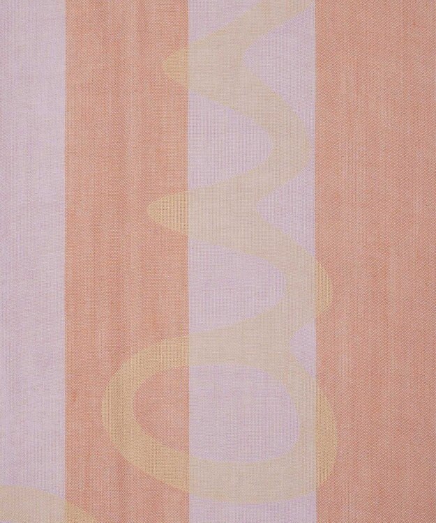 Paul Smith Lilac Stripe Cotton Logo スカーフ ピンク