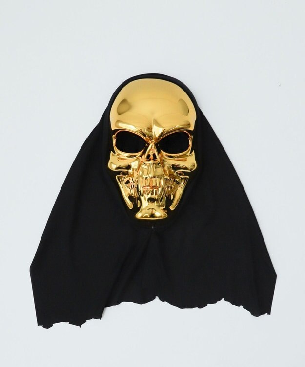 WEGO ハロウィンフェイスマスク ゴールド