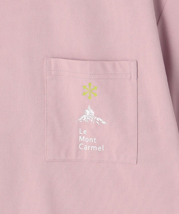 SHARE PARK LADIES 【UVカット・吸水速乾・ストレッチ・軽量 】ロゴポケットTシャツ（S・Mサイズ） ピンク系