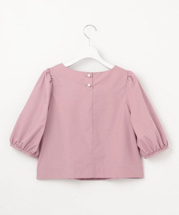 Feroux 【洗える】パフスリーブセット アップ ピンク系