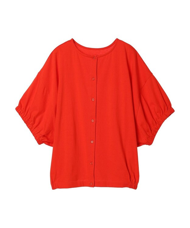 CRAFT STANDARD BOUTIQUE ２ＷＡＹカットカーディガン　 Red