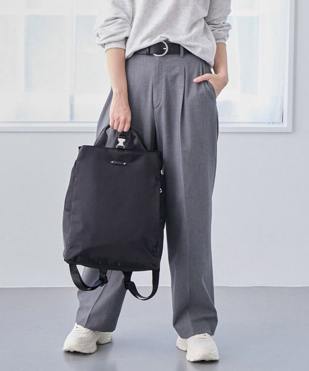 ROOTOTE 3675【多機能-撥水加工】LT.セオルー.アンサンブル-B 02：ブラック