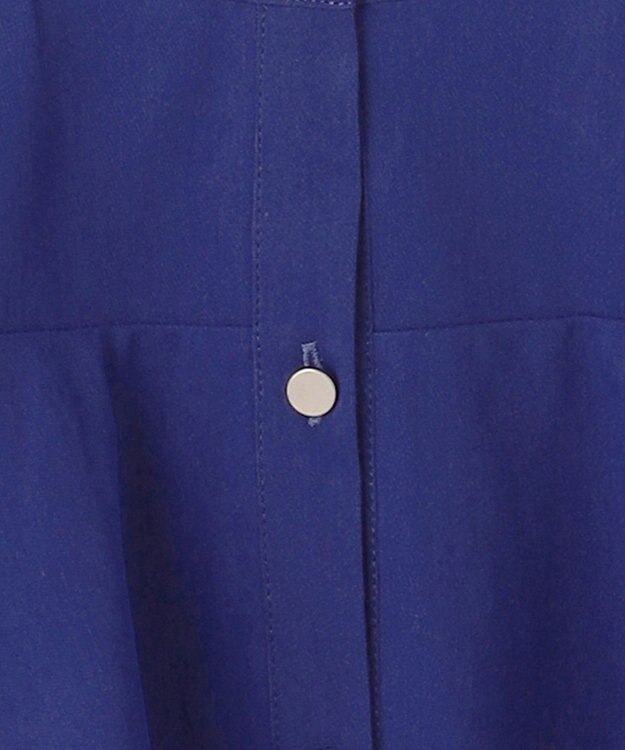 23区 S 【Oggi9月号掲載/洗える】クリアトリコットジャージー フリルデザイン カットソー ブルー系