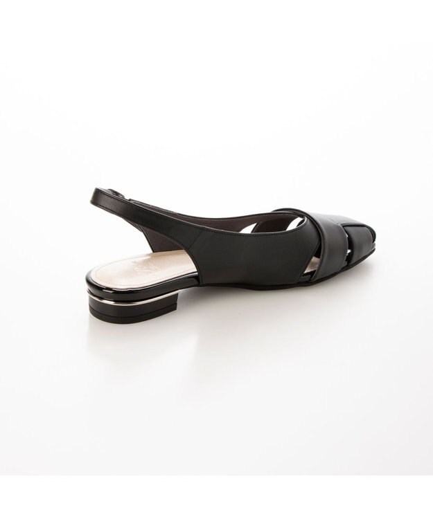 Riz raffinee <Riz raffinee>グルカデザインバックベルトパンプス ブラック