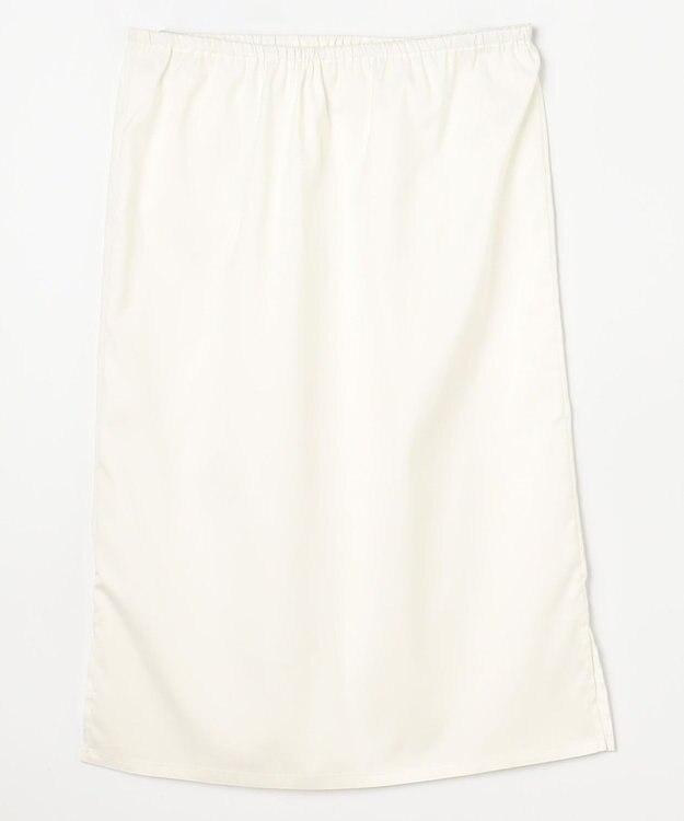 NAVE 【Nave・洗える】シアーニット スカート ホワイト系