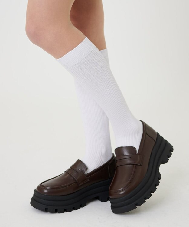 WEGO 【SCHOOLITEM】スクールハイソックス ホワイト