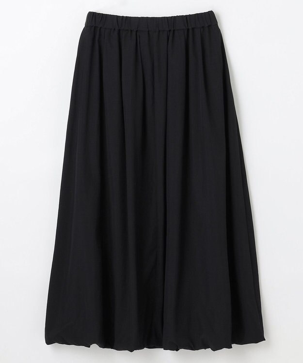 ANY L 【撥水/ウエストゴム】バルーンスカート ブラック