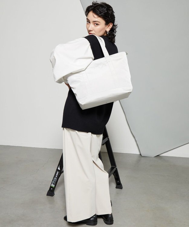 Y'SACCS 【大人のおしゃれ手帖5月号掲載】鶴田真由×Y'SACCS　ベーシックトートバッグ アイボリー