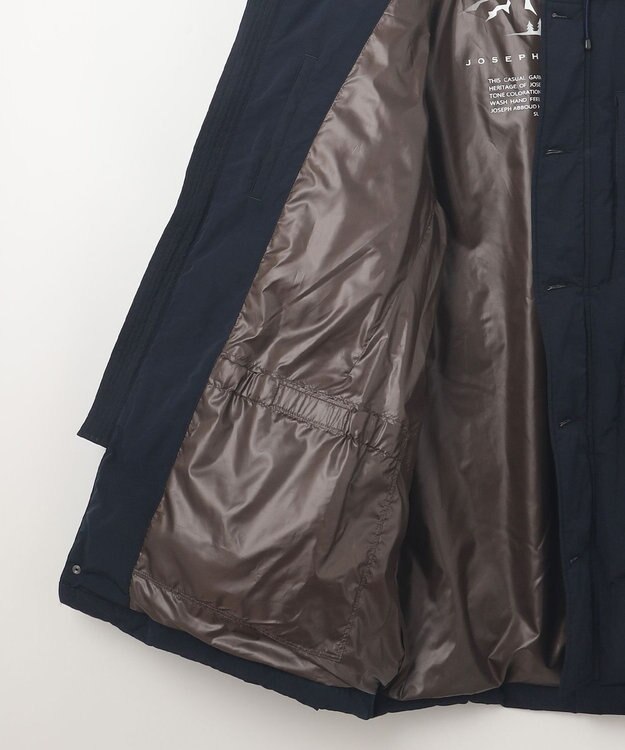 JOSEPH ABBOUD MOUNTAIN 【ECO撥水/ECOファー/9ポケット/ユニセックス】ＰＥ／ＮＹピーチダウン コート ネイビー系