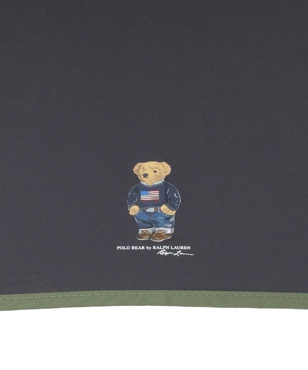 MOONBAT 【WEB限定】POLO RALPH LAUREN(ポロ ラルフローレン)FLAG BEAR 雨傘 長傘 ユニセックス ディープブルー