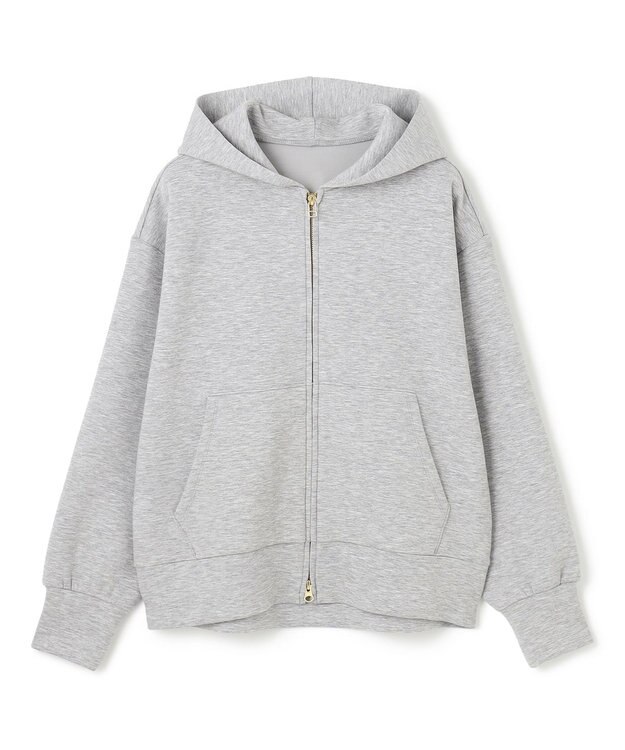 UNFILO 【新色登場/WEB限定】BEAUTY FORM JERSEY ZIPパーカー グレー
