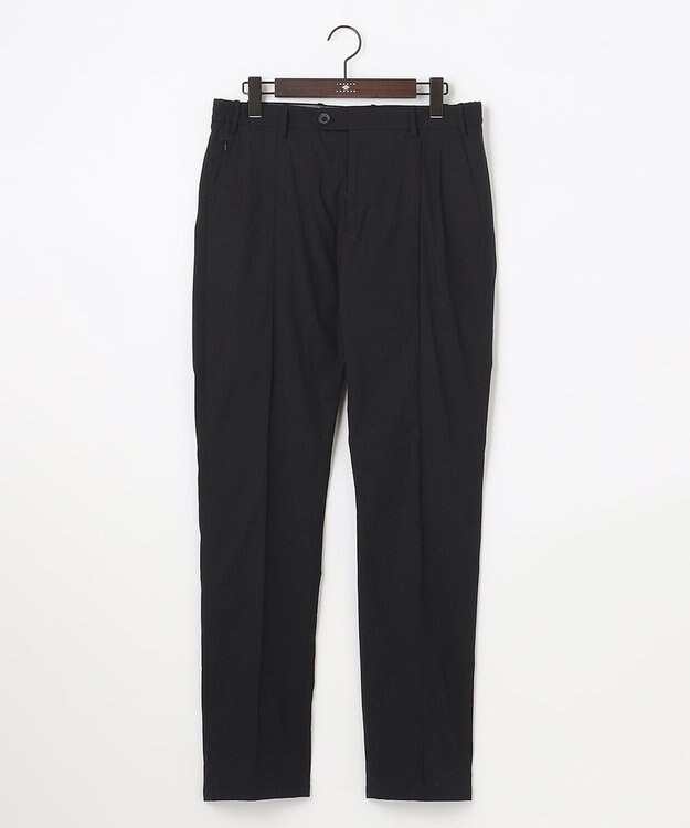 JOSEPH ABBOUD 【ウエストも伸びる/ECO撥水】アクティブレジャー パンツ ブラック系